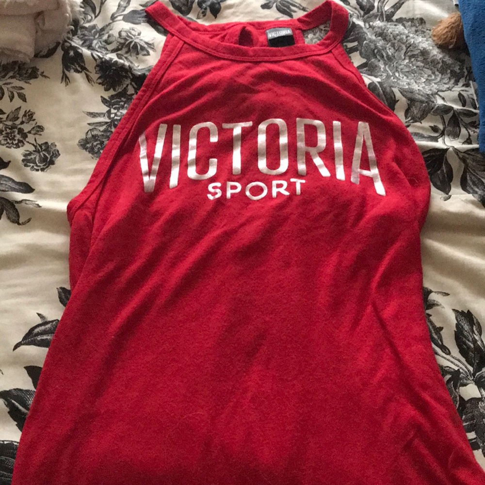 Open back workout tank